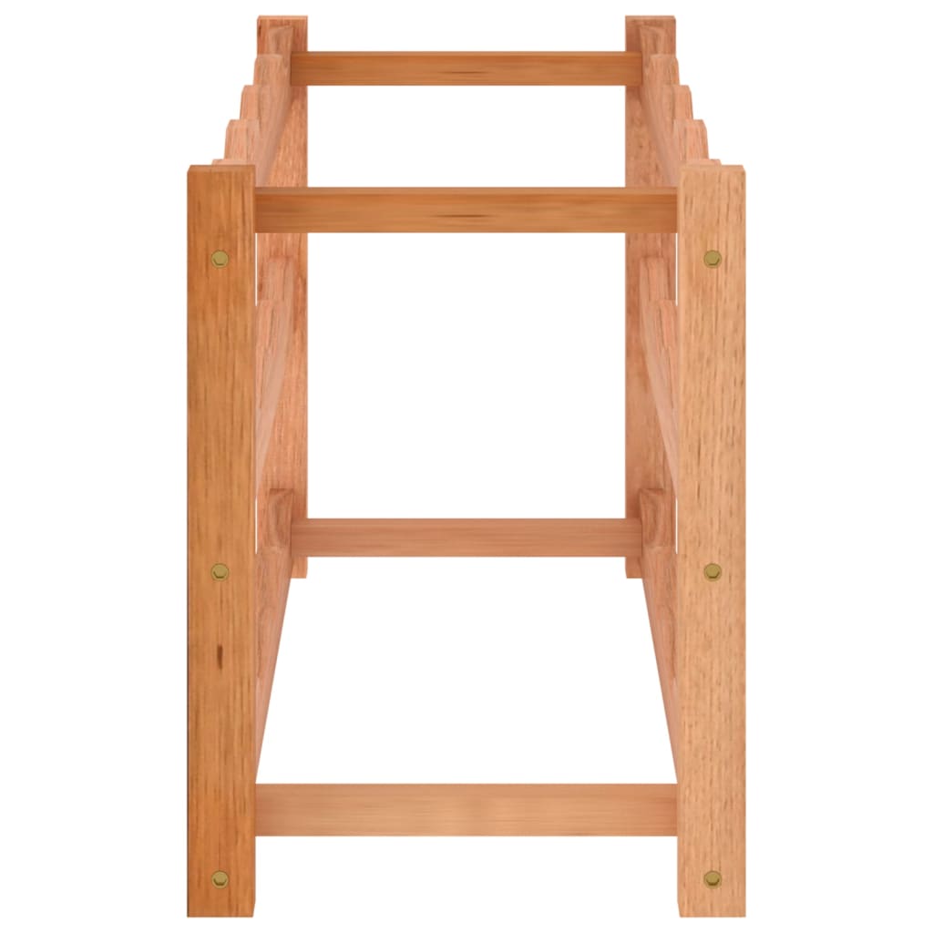 Casier à vin pour 12 bouteilles Bois massif de noyer - XIOS