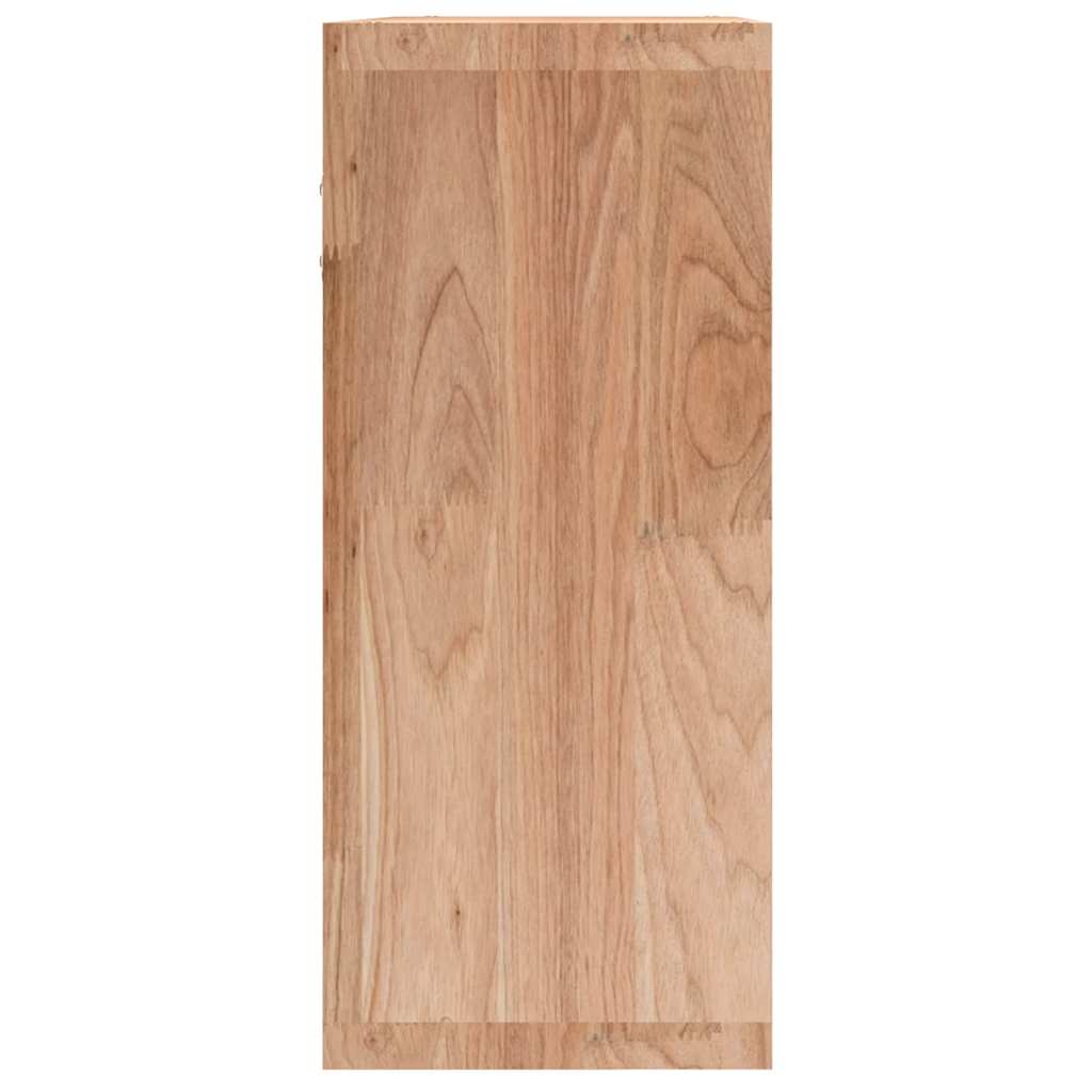 Armoire murale 42x18x42 cm Bois massif de noyer - XIOS