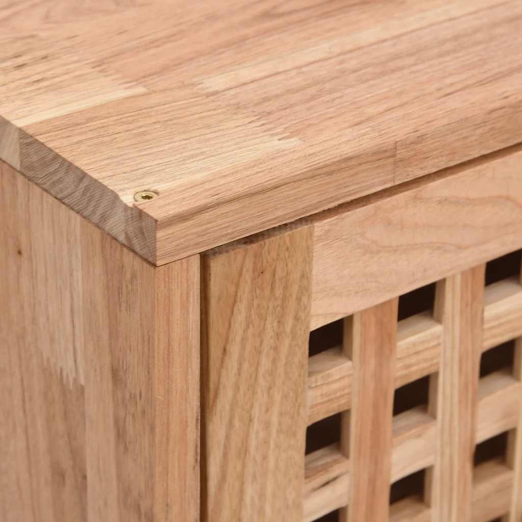 Armoire murale 42x18x42 cm Bois massif de noyer - XIOS