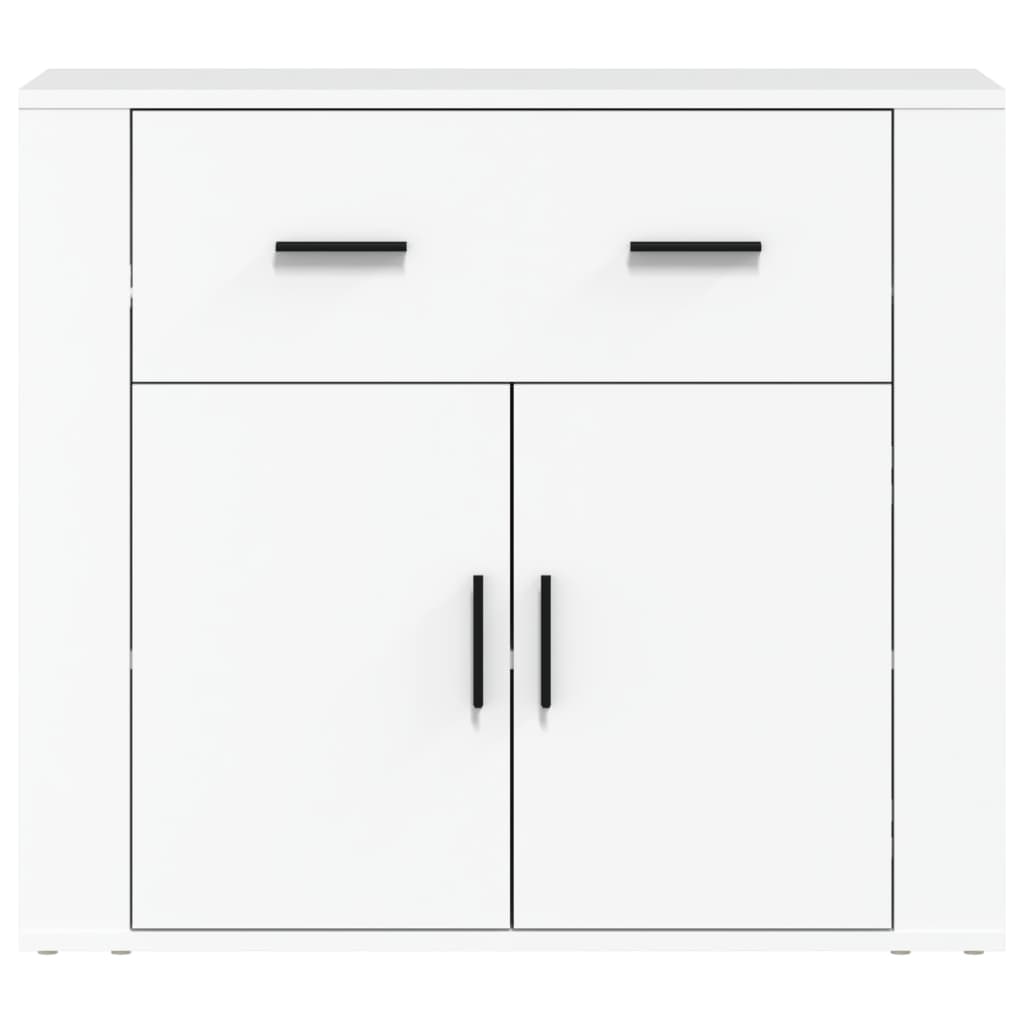 Buffet Blanc 80x33x70 cm Bois d'ingénierie - XIOS