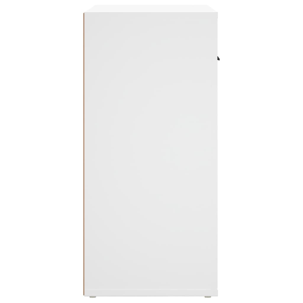 Buffet Blanc 80x33x70 cm Bois d'ingénierie - XIOS