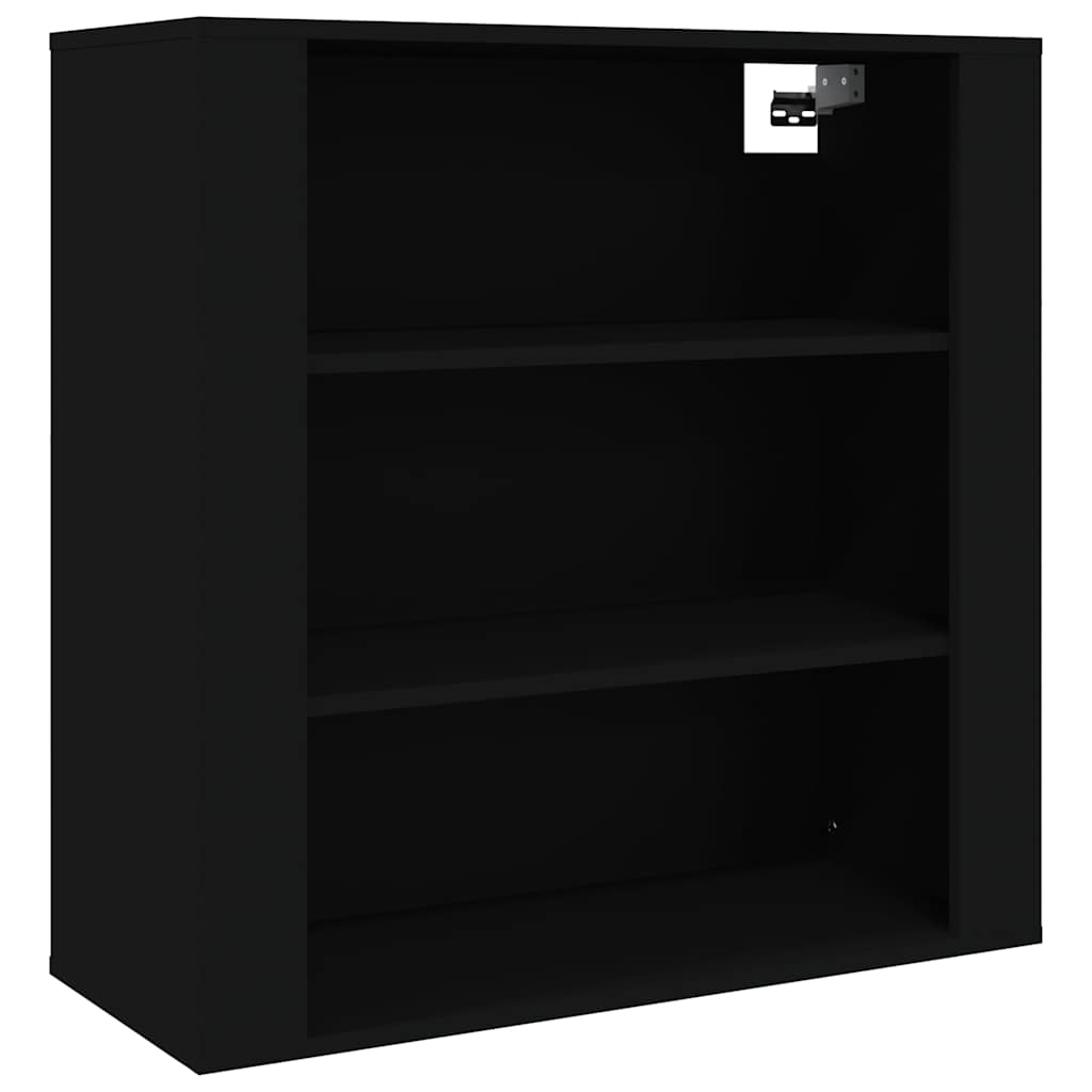 Armoire murale Noir 80x33x80 cm Bois d'ingénierie - XIOS