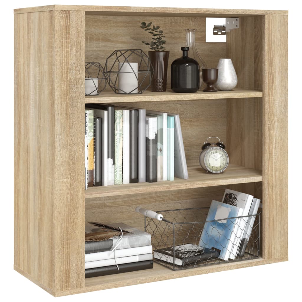 Armoire murale Chêne sonoma 80x33x80 cm Bois d'ingénierie - XIOS