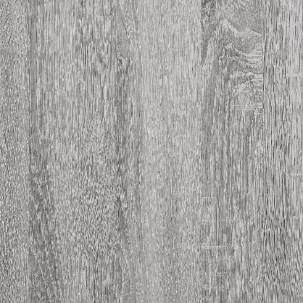 Armoire murale Sonoma gris 80x33x80 cm Bois d'ingénierie - XIOS