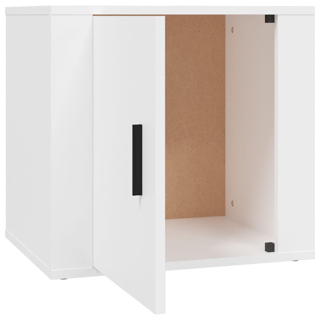 Tables de chevet 2 pcs Blanc 50x39x47 cm - XIOS