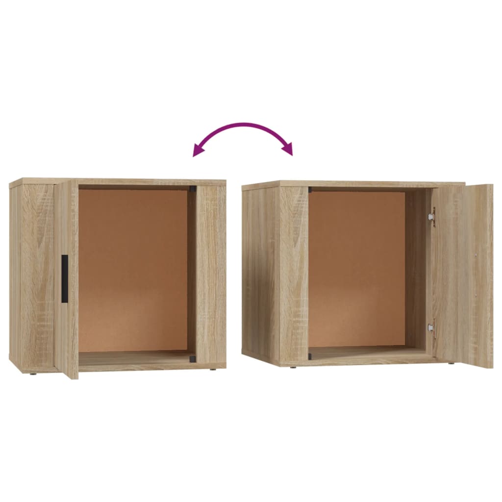 Tables de chevet 2 pcs Chêne sonoma 50x39x47 cm - XIOS