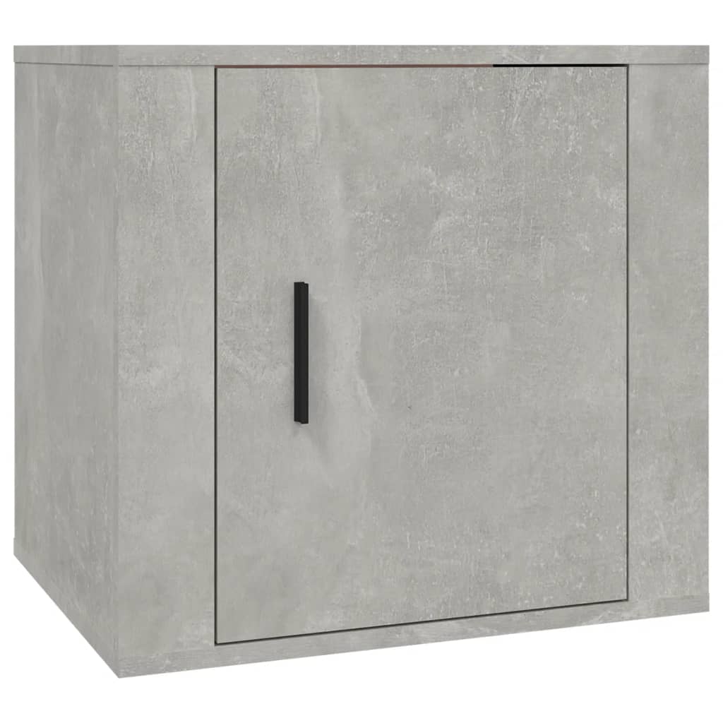 Table de chevet Gris béton 50x39x47 cm - XIOS
