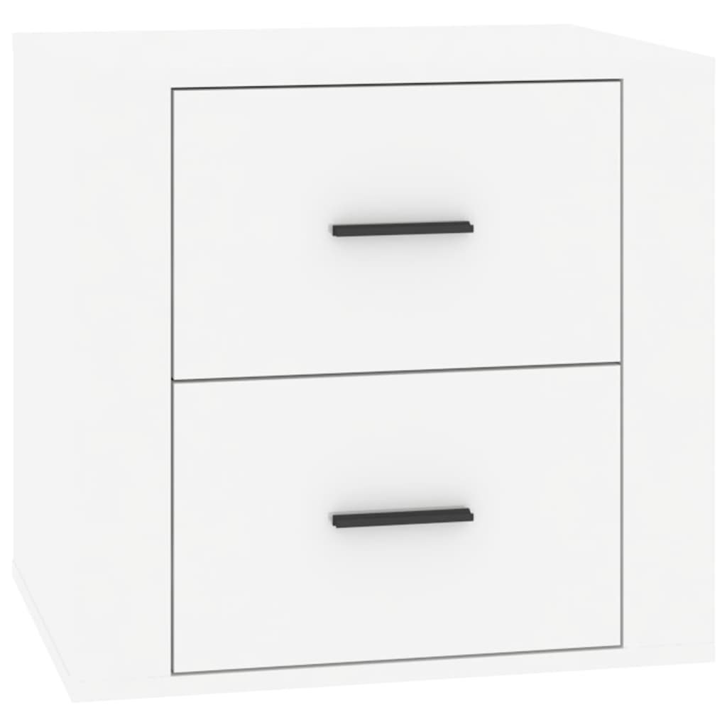 Table de chevet Blanc brillant 50x39x47 cm - XIOS