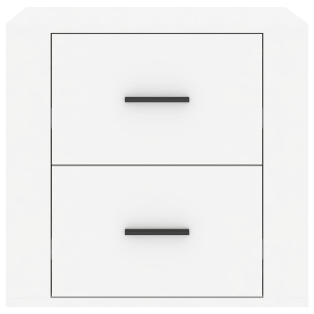 Table de chevet Blanc brillant 50x39x47 cm - XIOS