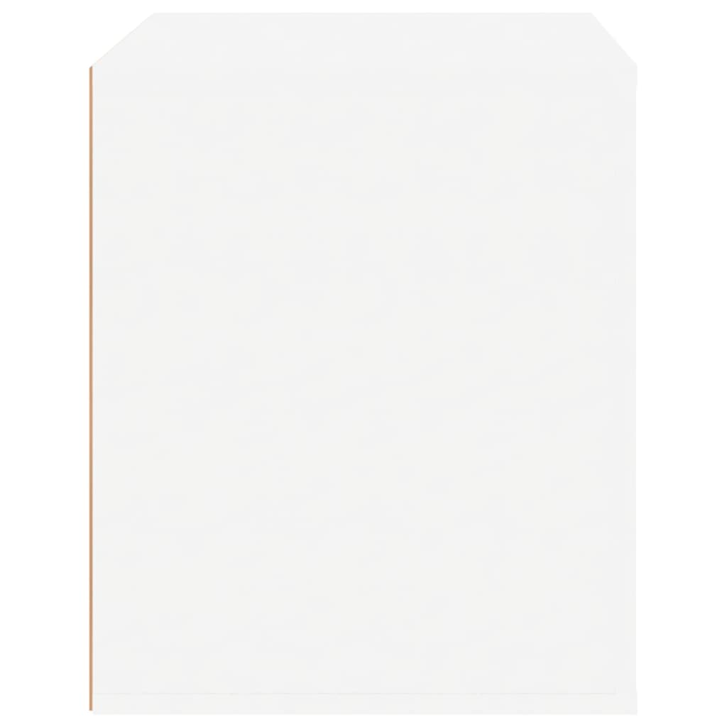 Table de chevet Blanc brillant 50x39x47 cm - XIOS