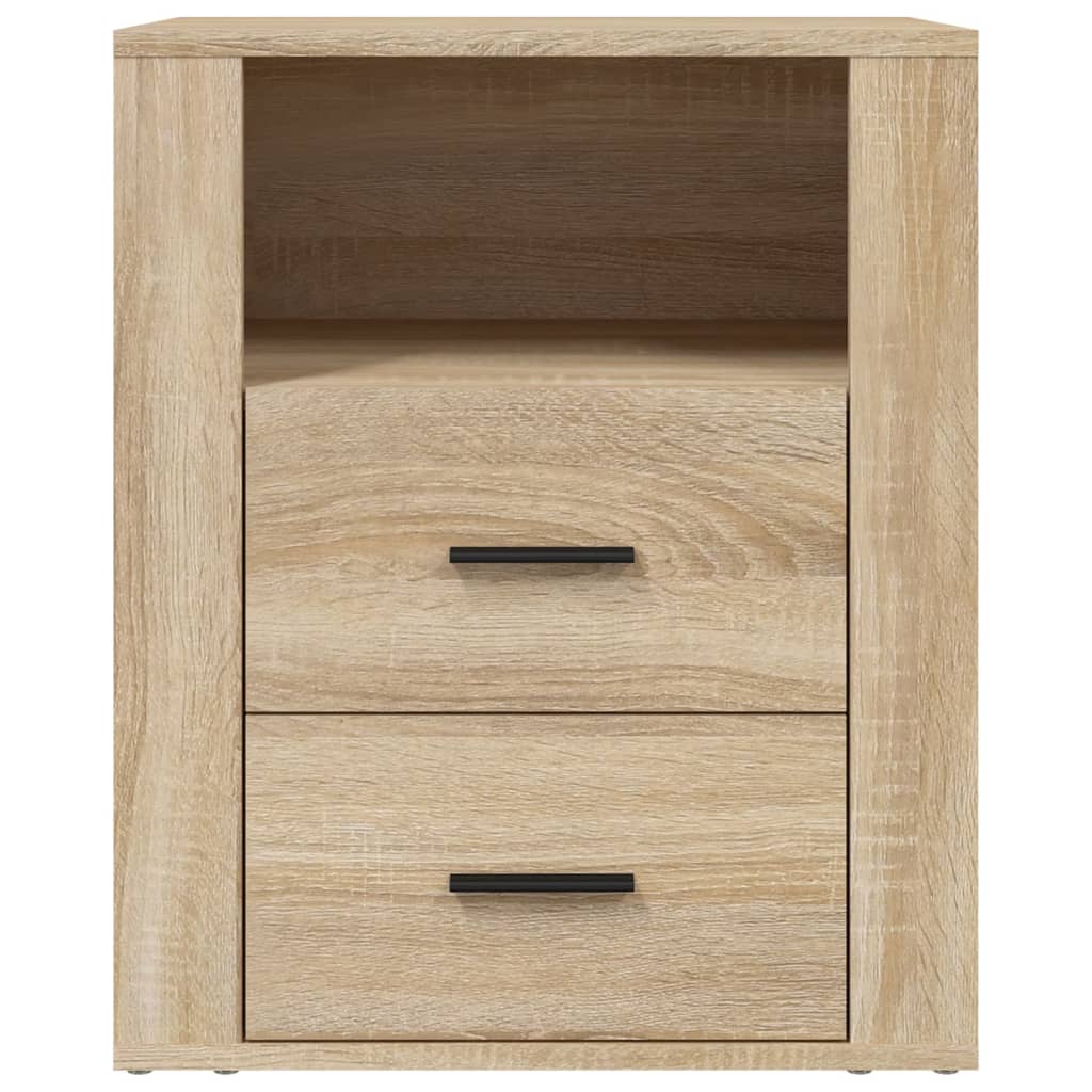 Table de chevet Chêne sonoma 50x36x60 cm Bois d'ingénierie - XIOS