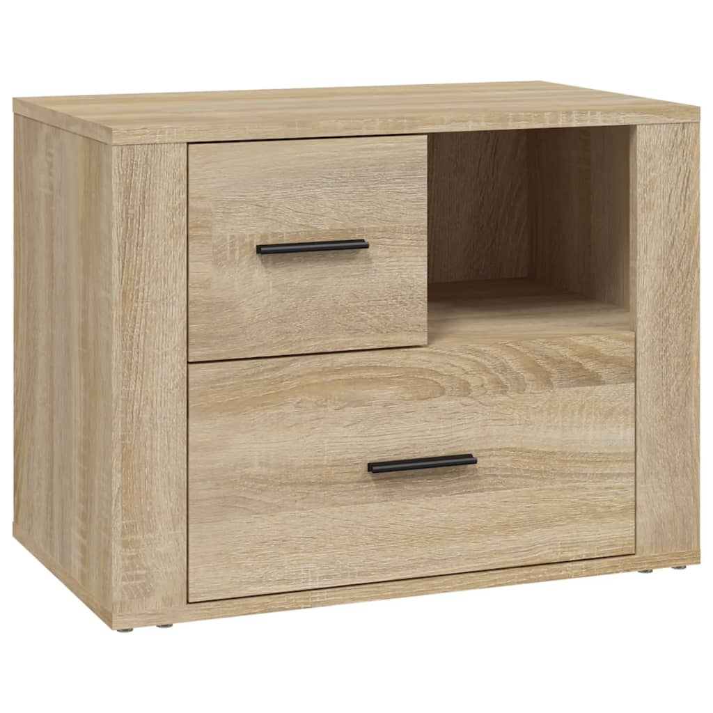 Table de chevet Chêne sonoma 60x36x45 cm Bois d'ingénierie - XIOS