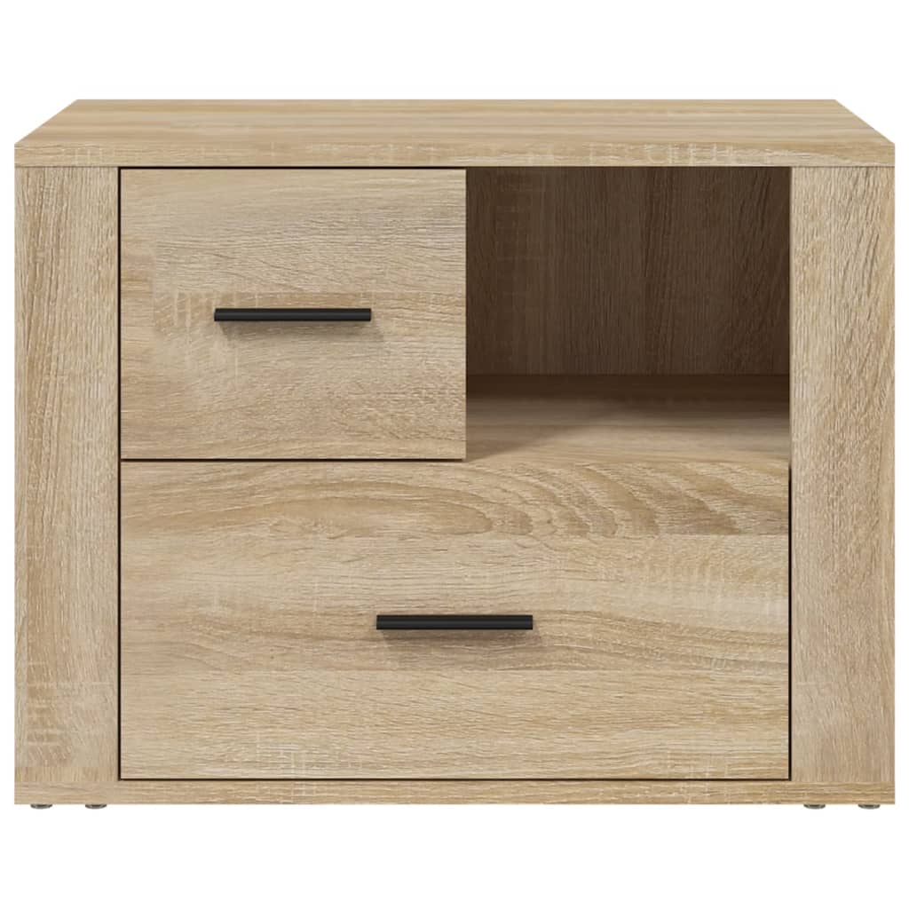 Table de chevet Chêne sonoma 60x36x45 cm Bois d'ingénierie - XIOS