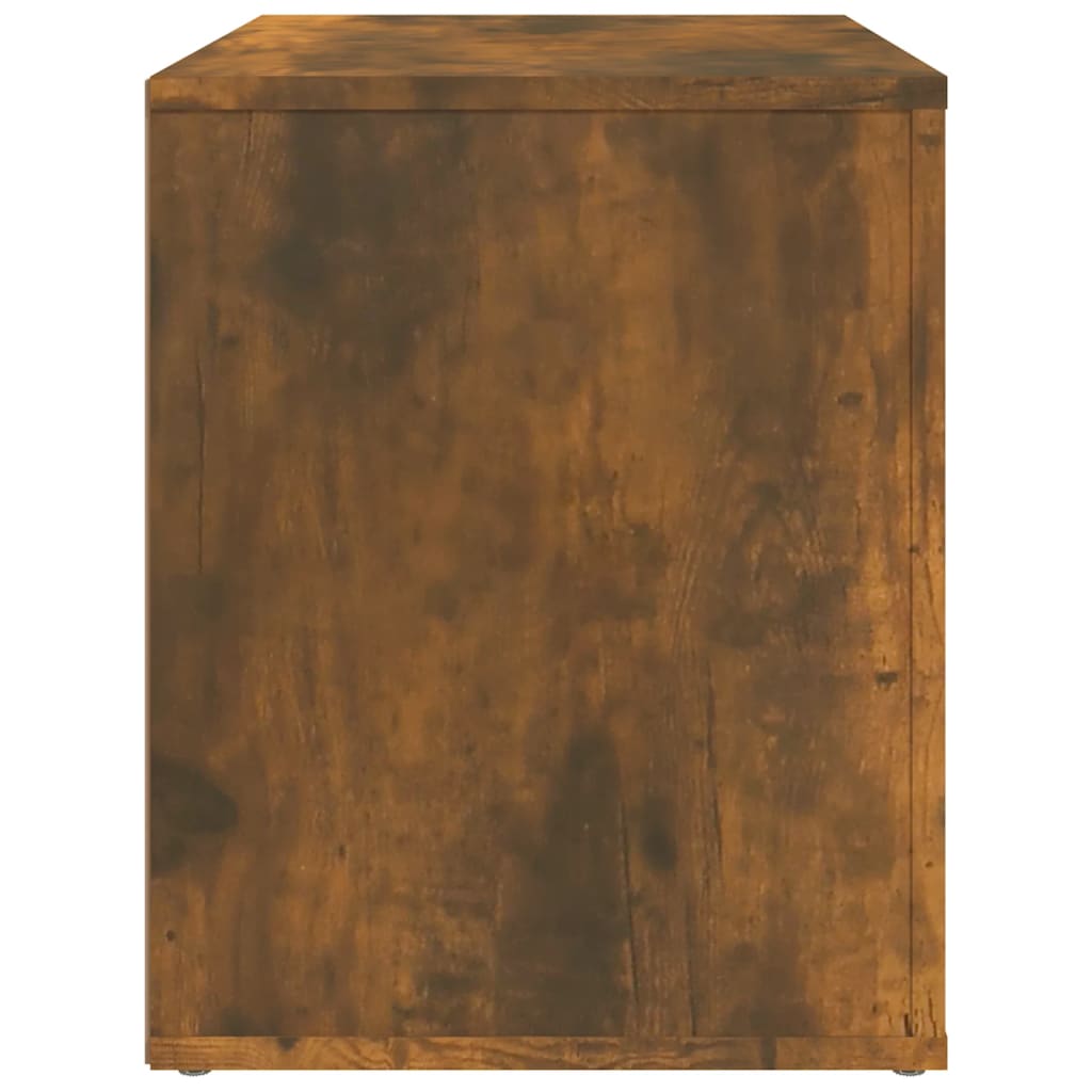 Table de chevet Chêne fumé 60x36x45 cm Bois d'ingénierie - XIOS