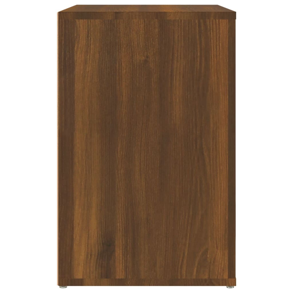 Armoire à chaussures Chêne marron 130x35x54cm Bois d'ingénierie - XIOS
