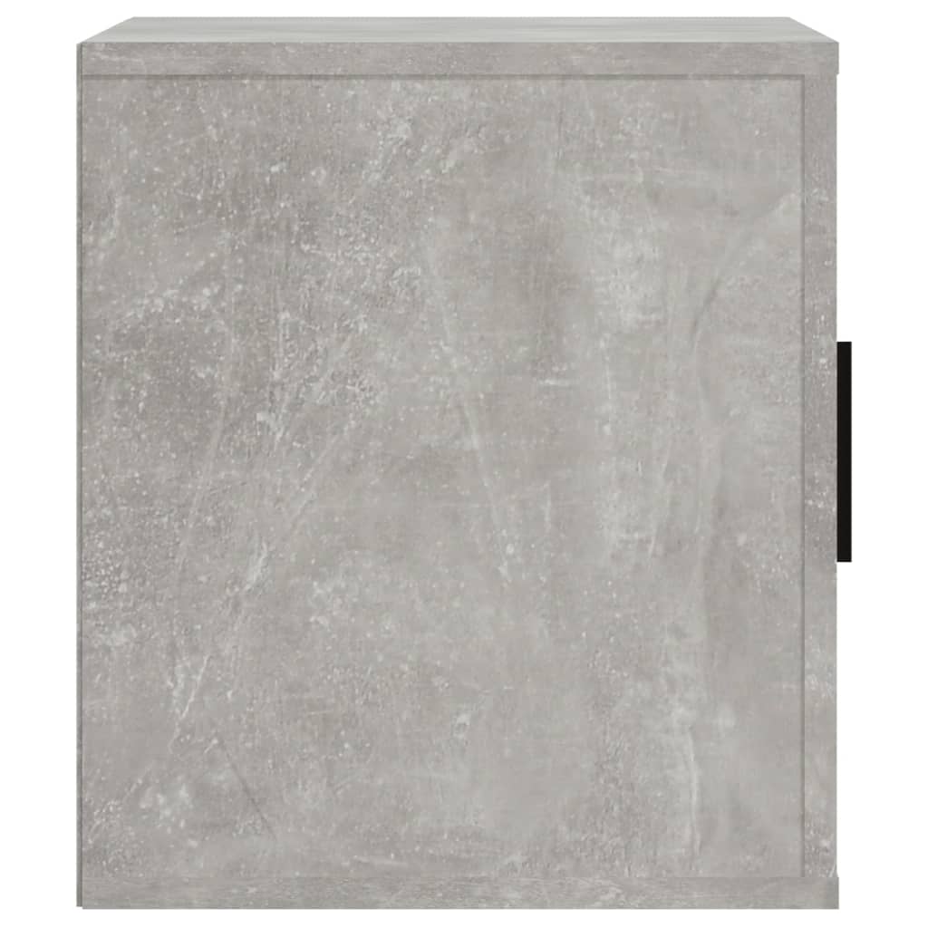 Meuble TV Gris béton 100x35x40 cm Bois d'ingénierie - XIOS