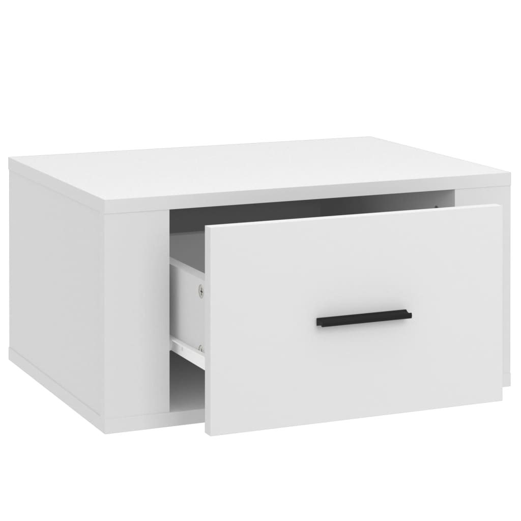 Tables de chevet murales 2 pcs Blanc 50x36x25 cm - XIOS