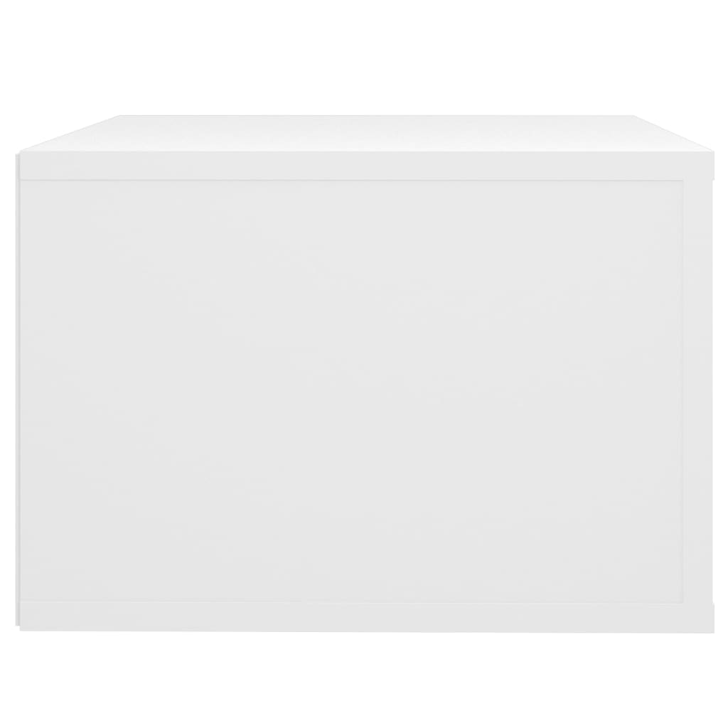 Tables de chevet murales 2 pcs Blanc 50x36x25 cm - XIOS
