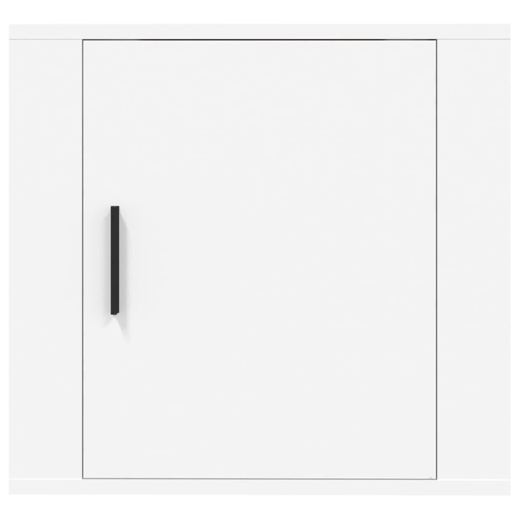 Tables de chevet murales 2 pcs Blanc 50x30x47 cm - XIOS