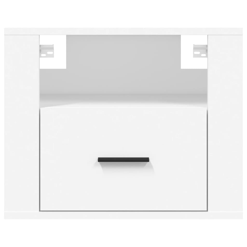 Tables de chevet murales 2 pcs Blanc 50x36x40 cm - XIOS