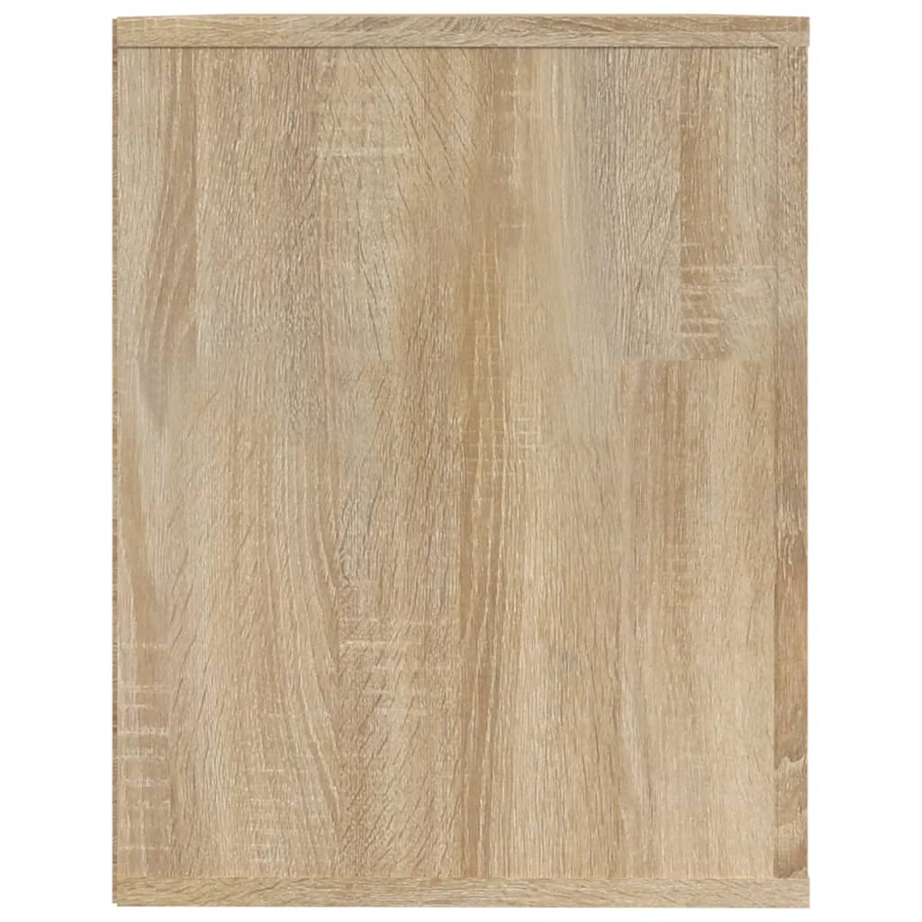 Étagère à chaussures Chêne sonoma 75x35x45 cm Bois d'ingénierie - XIOS
