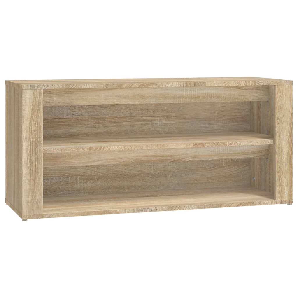 Étagère à chaussures Chêne sonoma 100x35x45cm Bois d'ingénierie - XIOS