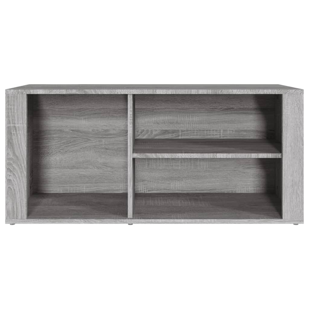 Armoire à chaussures Sonoma gris 100x35x45 cm Bois d'ingénierie - XIOS