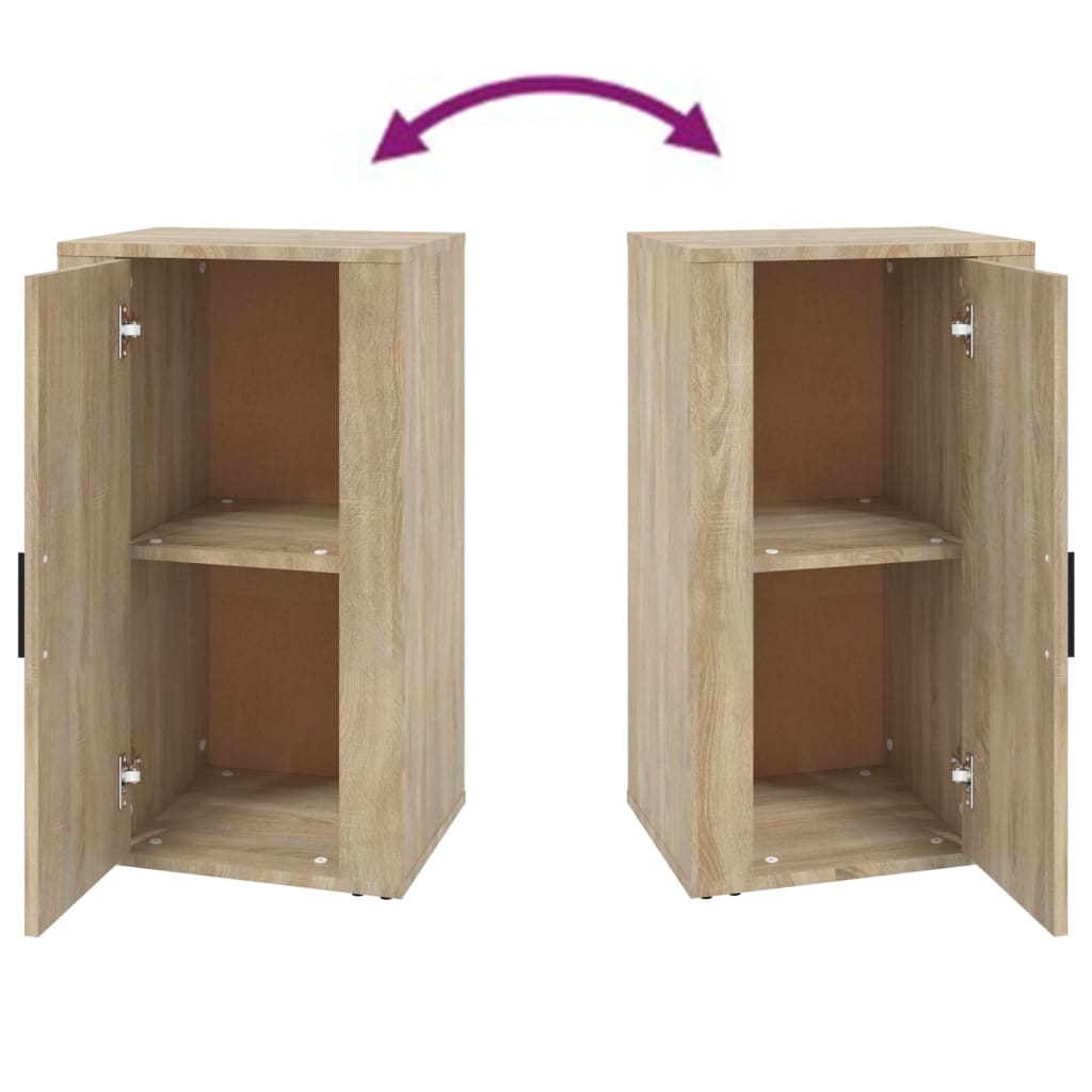 Buffet Chêne sonoma 40x33x70 cm Bois d'ingénierie - XIOS