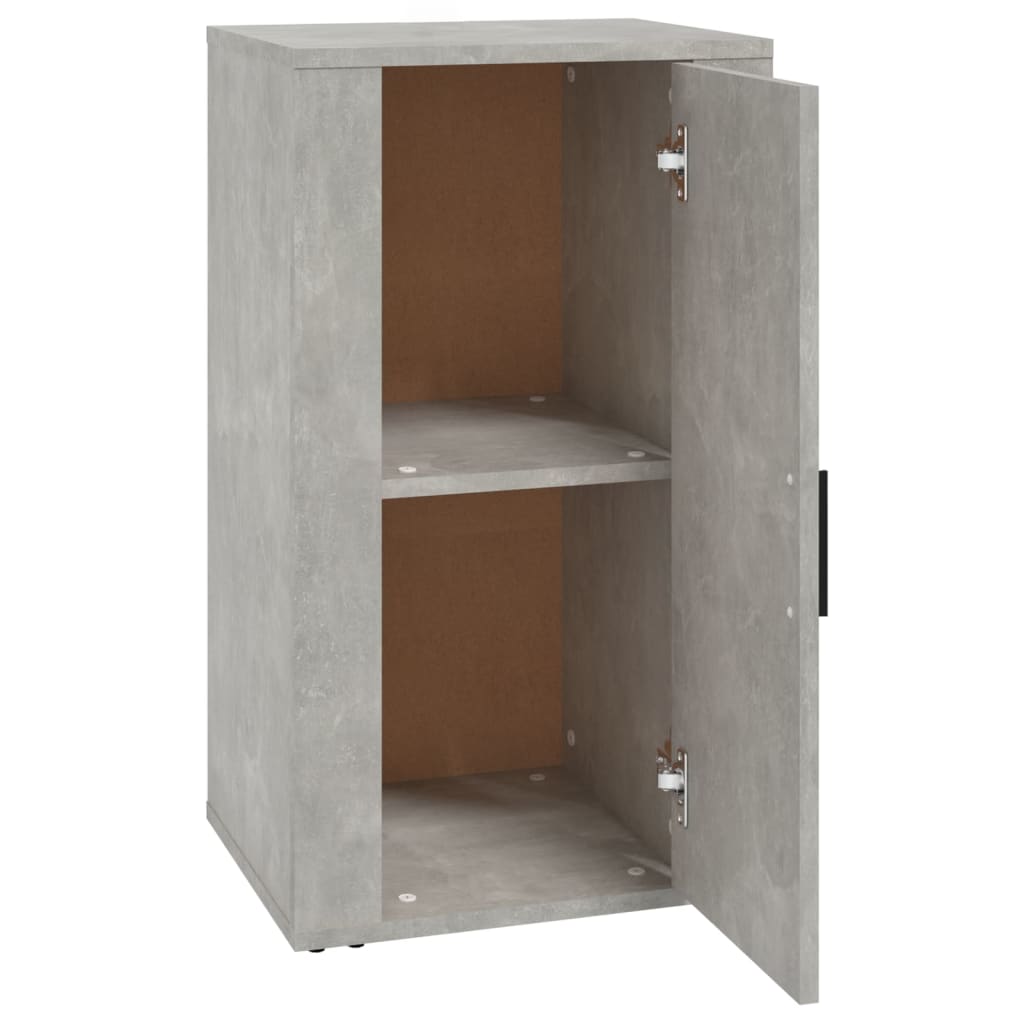 Buffet Gris béton 40x33x70 cm Bois d'ingénierie - XIOS