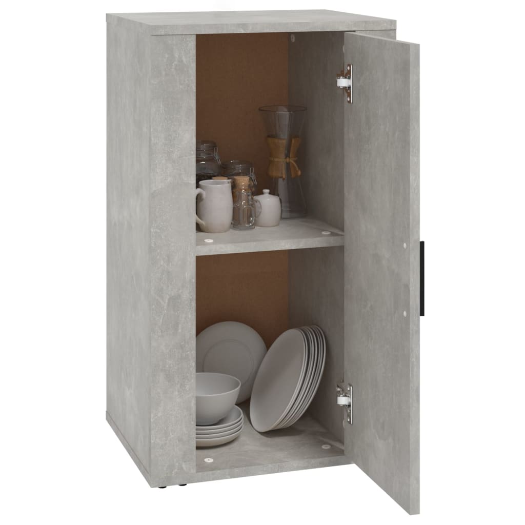 Buffet Gris béton 40x33x70 cm Bois d'ingénierie - XIOS