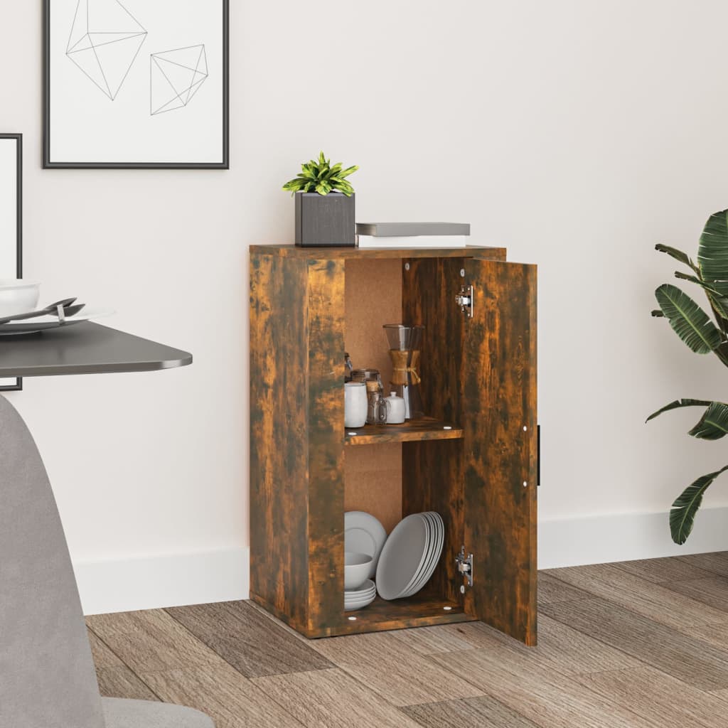 Buffet Chêne fumé 40x33x70 cm Bois d'ingénierie - XIOS