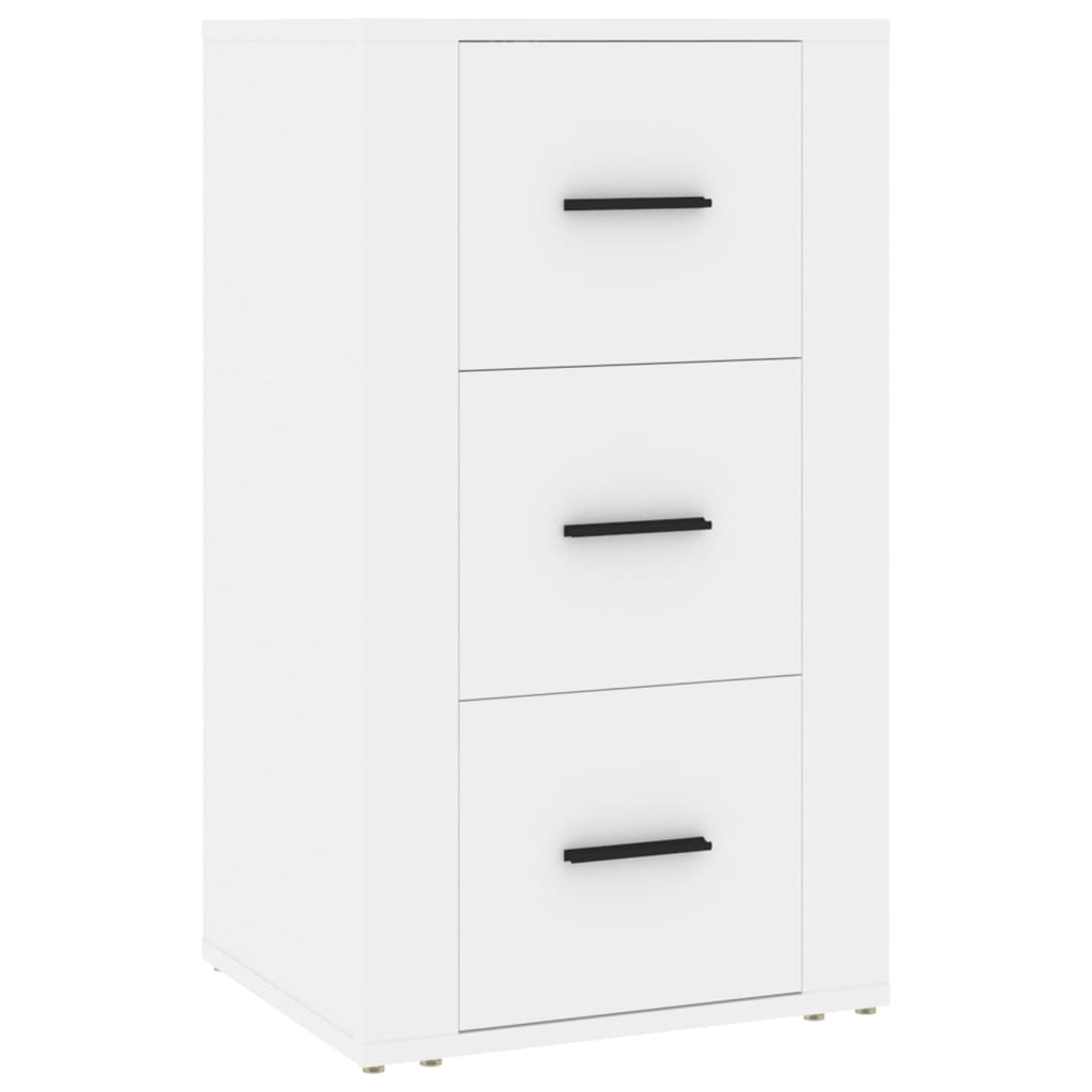 Buffet Blanc 40x33x70 cm Bois d'ingénierie - XIOS