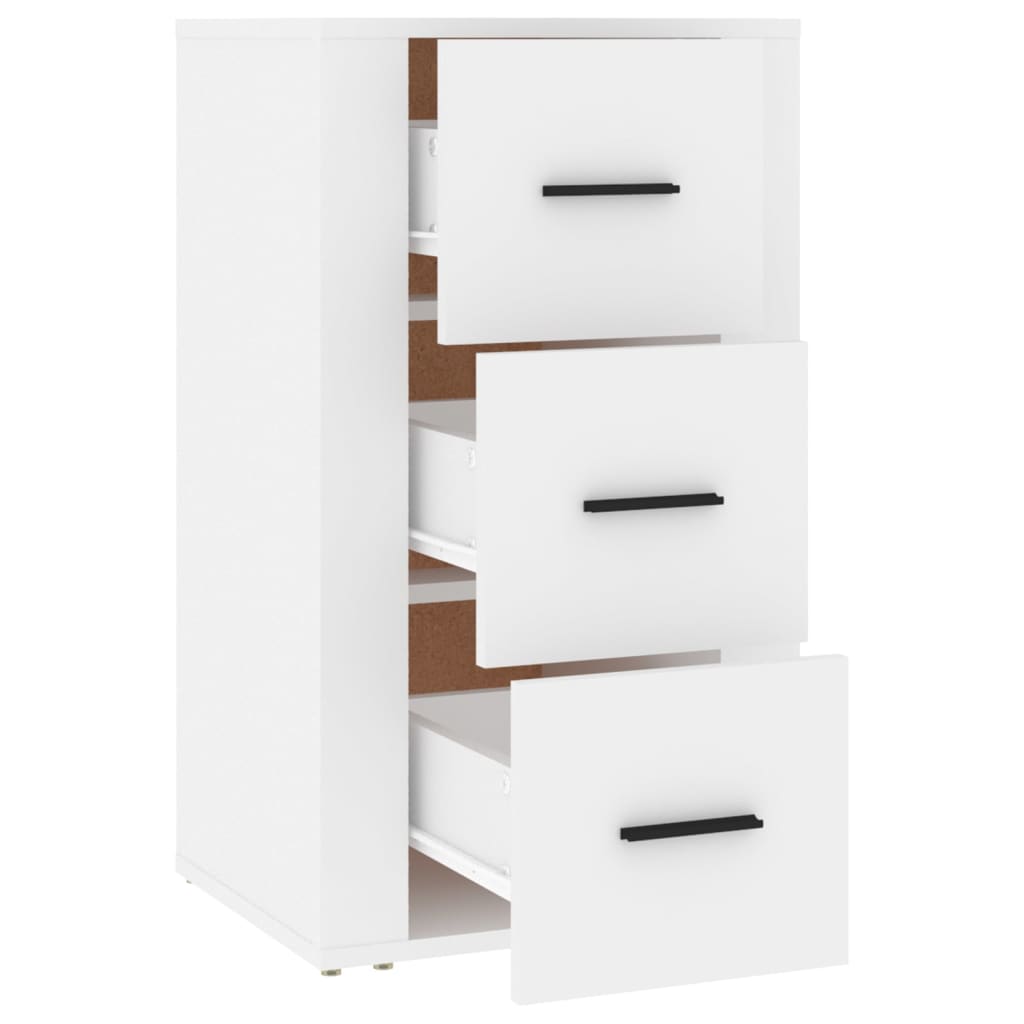 Buffet Blanc 40x33x70 cm Bois d'ingénierie - XIOS