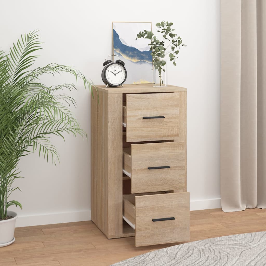 Buffet Chêne sonoma 40x33x70 cm Bois d'ingénierie - XIOS