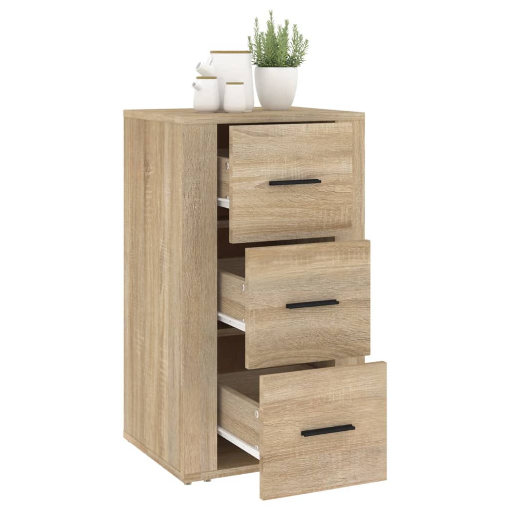 Buffet Chêne sonoma 40x33x70 cm Bois d'ingénierie - XIOS