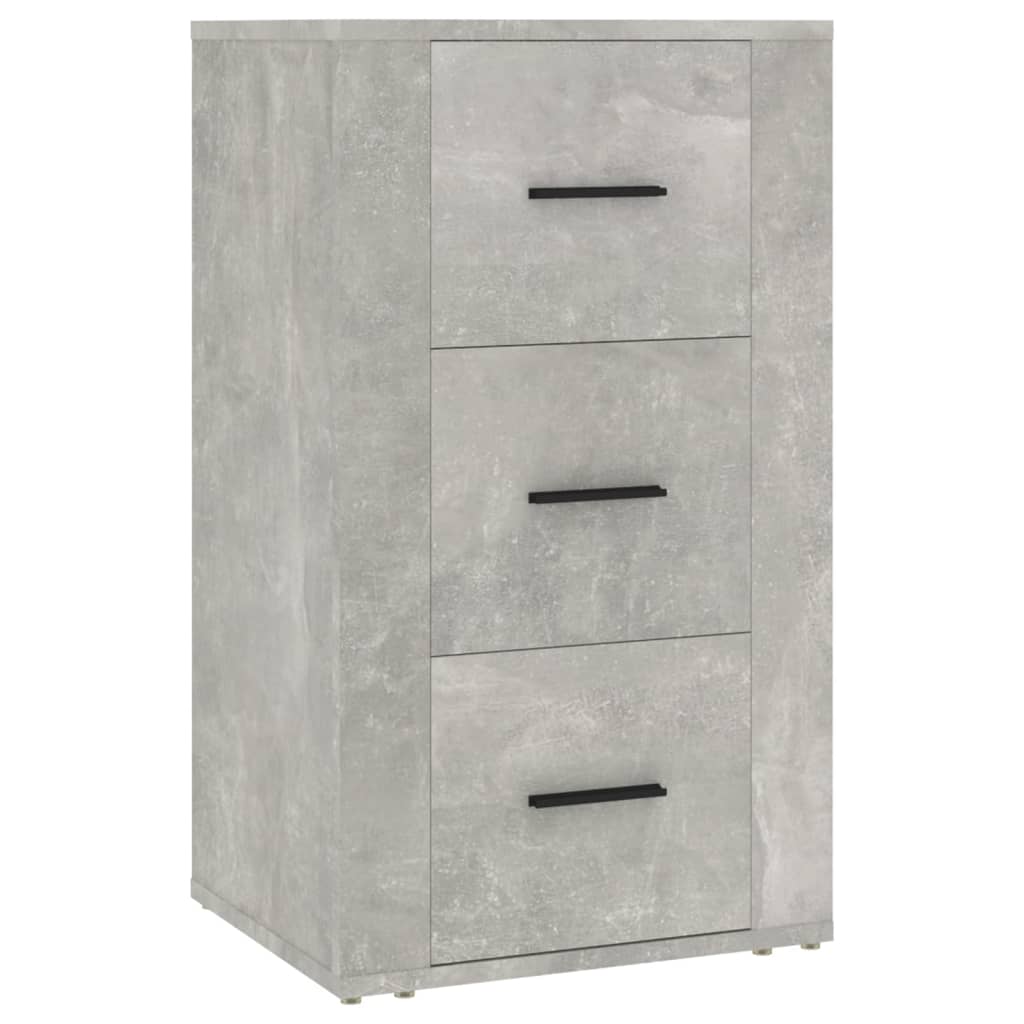 Buffet Gris béton 40x33x70 cm Bois d'ingénierie - XIOS