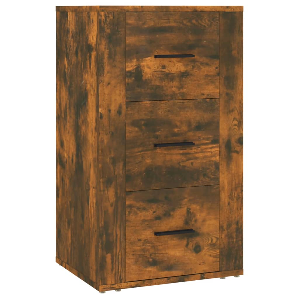 Buffet Chêne fumé 40x33x70 cm Bois d'ingénierie - XIOS