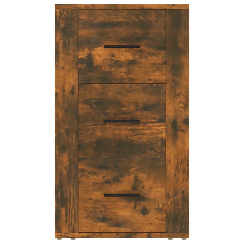 Buffet Chêne fumé 40x33x70 cm Bois d'ingénierie - XIOS