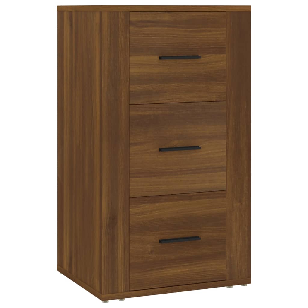 Buffet Chêne marron 40x33x70 cm Bois d'ingénierie - XIOS