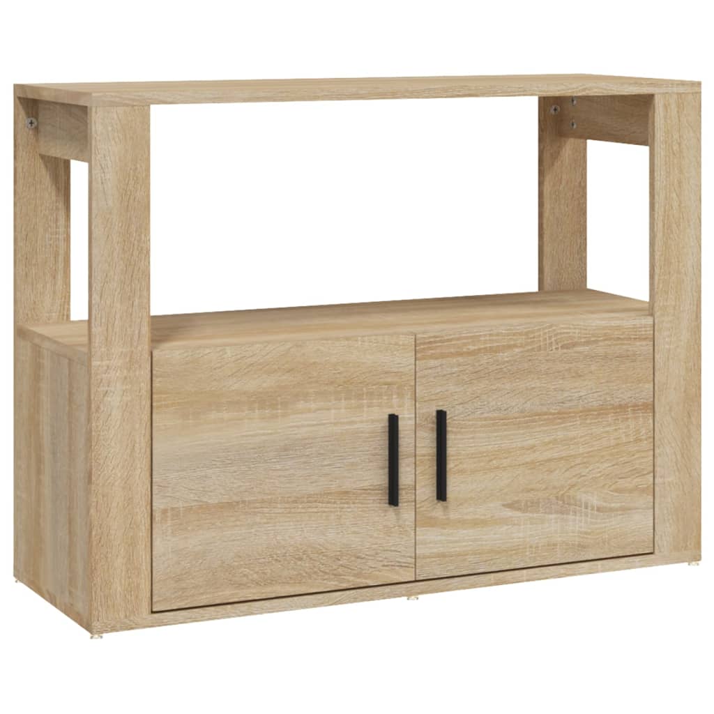 Buffet Chêne sonoma 80x30x60 cm Bois d'ingénierie - XIOS
