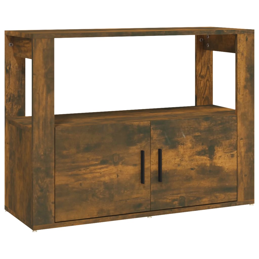 Buffet Chêne fumé 80x30x60 cm Bois d'ingénierie - XIOS