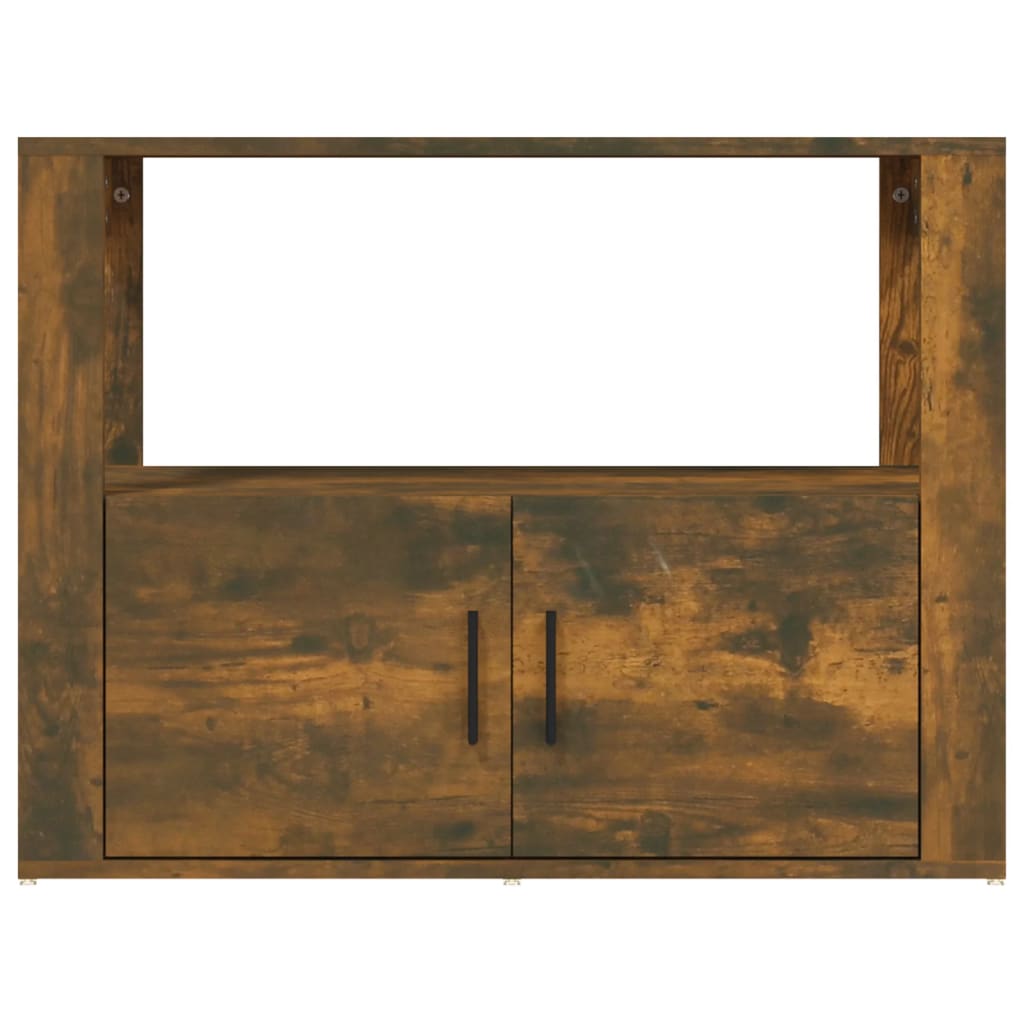 Buffet Chêne fumé 80x30x60 cm Bois d'ingénierie - XIOS