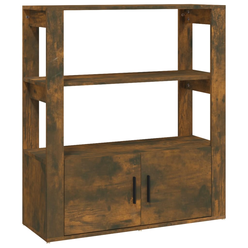 Buffet Chêne fumé 80x30x90 cm Bois d'ingénierie - XIOS