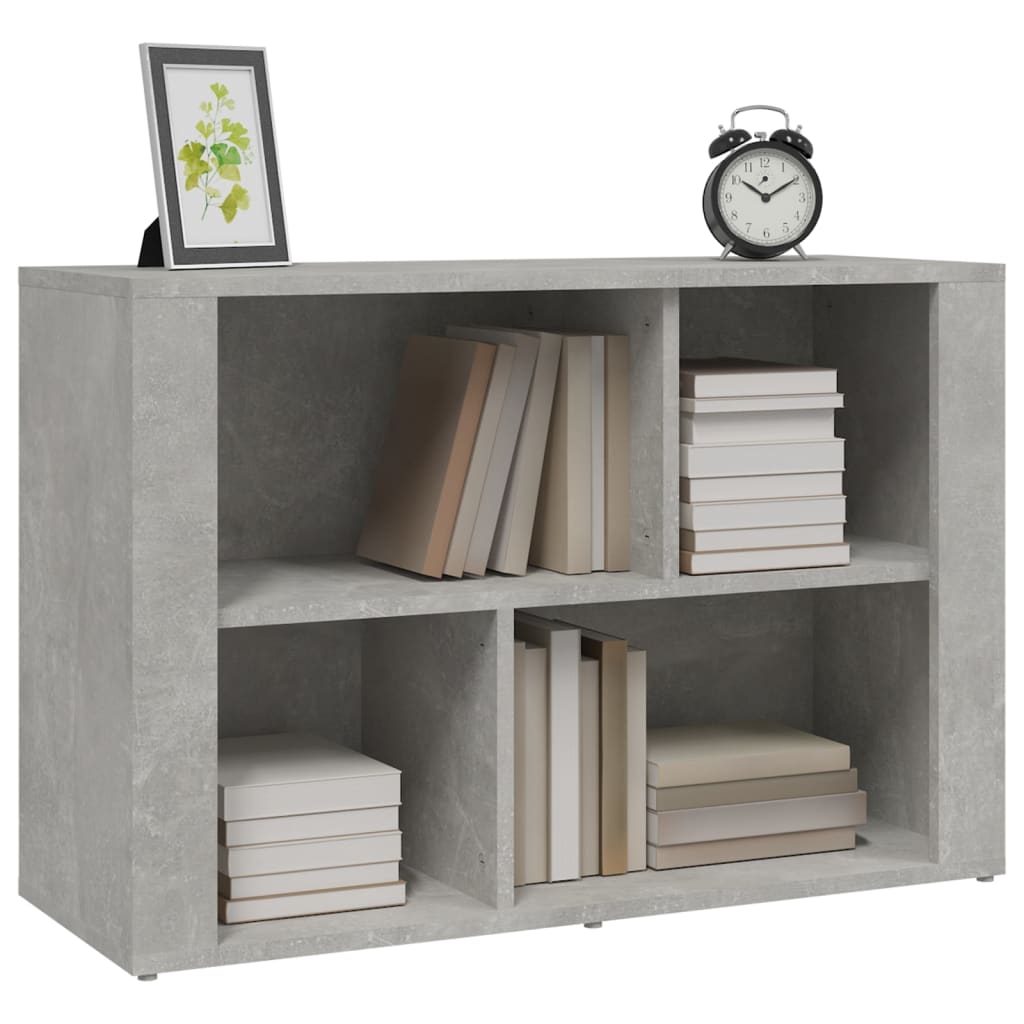 Buffet Gris béton 80x30x54 cm Bois d'ingénierie - XIOS