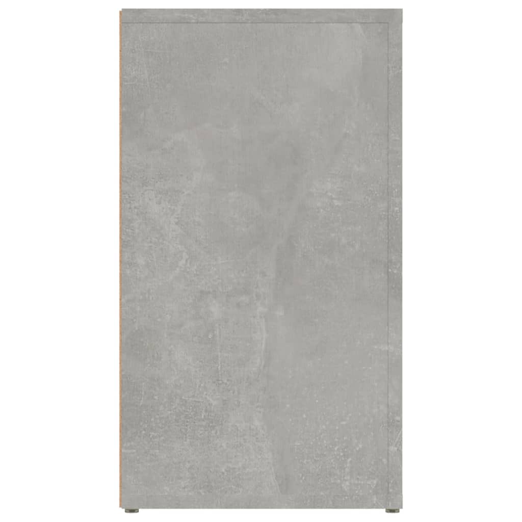 Buffet Gris béton 80x30x54 cm Bois d'ingénierie - XIOS