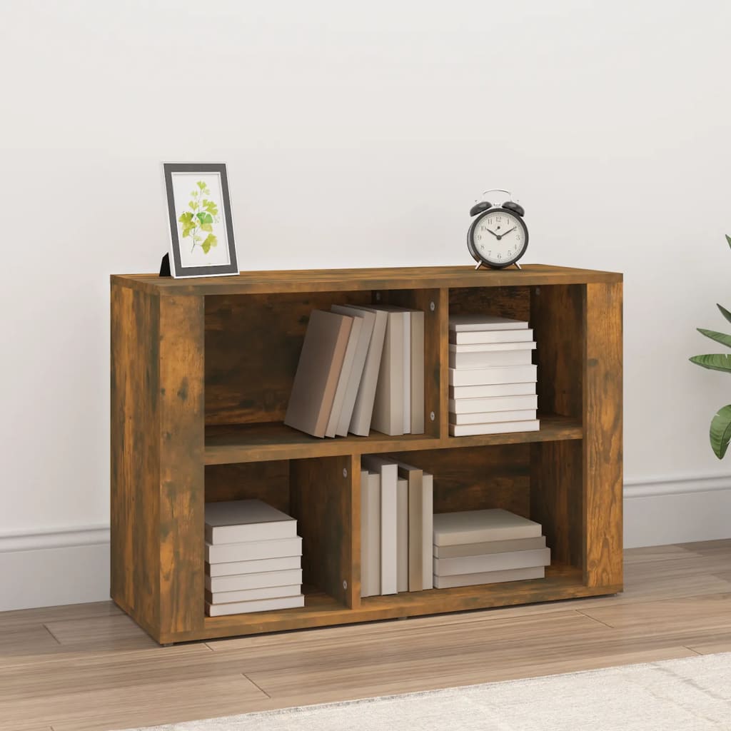 Buffet Chêne fumé 80x30x54 cm Bois d'ingénierie - XIOS