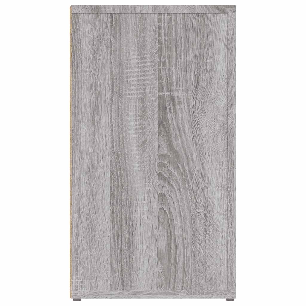 Buffet Sonoma gris 80x30x54 cm Bois d'ingénierie - XIOS