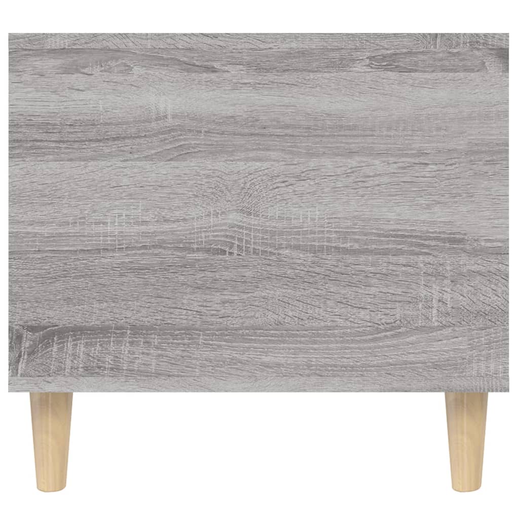 Table basse Sonoma gris 90x49x45 cm Bois d'ingénierie - XIOS