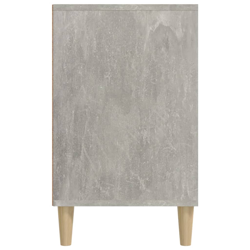 Armoire à chaussures Gris béton 102x36x60 cm Bois d'ingénierie - XIOS