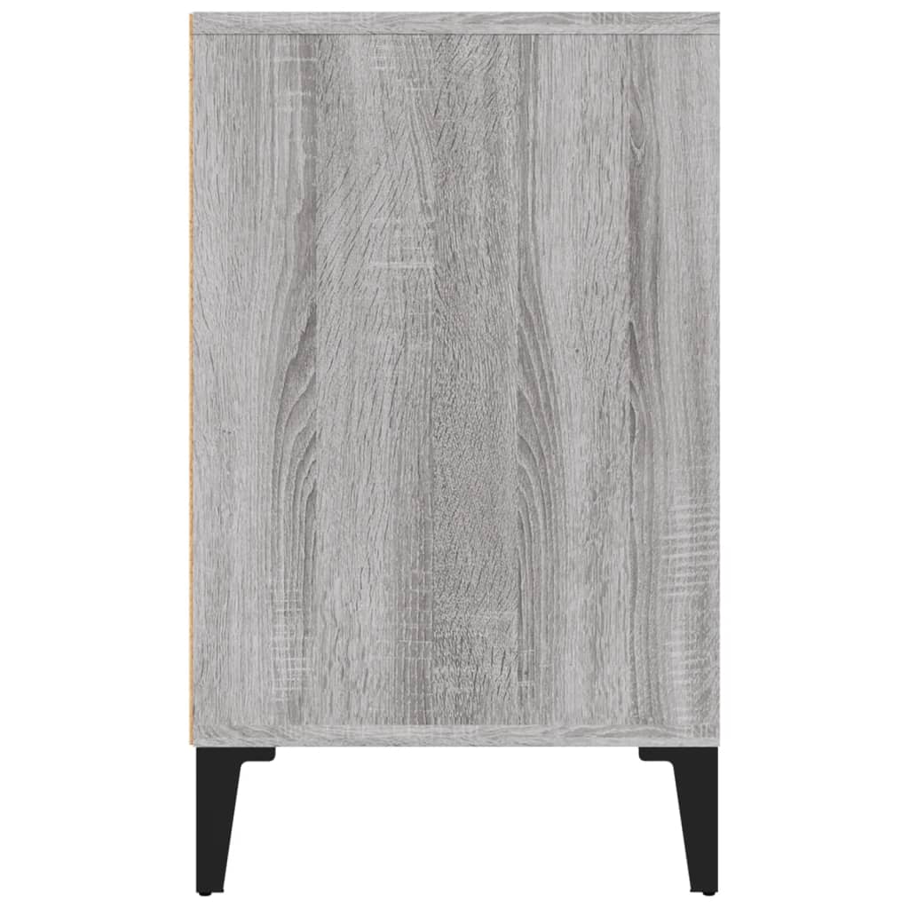 Armoire à chaussures Sonoma gris 102x36x60 cm Bois d'ingénierie - XIOS